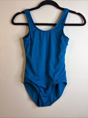 Weissman Teal Blue Girls' One-Piece Bodysuit GUC Size Large #72